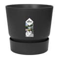 Miniatyrbillede 2 af 6: Urtepotte Elho Greenville Sort Plastik Cirkulær Ø 40 cm Ø 39 x 36,8 cm
