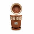 Miniatyrbillede 3 af 3: Selvvandende pot Stefanplast Orfeo Terrakotta Plastik 29 x 29 x 29 cm (6 enheder)