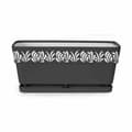 Miniatyrbillede 3 af 3: Gartner Stefanplast Gaia Antracit Plastik 13,3 x 12,3 x 29,3 cm (12 enheder)
