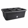 Miniatyrbillede 2 af 3: Urtepotte Elho 7,4 x 76 x 26,8 cm Sort Plastik Firkantet