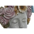 Miniatyrbild 2 av 4: Kruka Home ESPRIT Grå Multicolour Fibrer Magnesium chica 32 x 28 x 53 cm