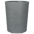 Miniatyrbillede 1 af 6: Urtepotte Deroma Grå Plastik Cirkulær Cylinder