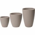 Miniatyrbillede 3 af 4: Urtepotte Garden ID Fancy Brun Taupe Polyetylen 40 x 58 cm
