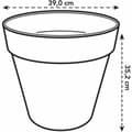 Miniatyrbillede 2 af 4: Urtepotte Elho   Cirkulær Plastik Ø 40 cm