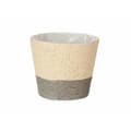 Miniatyrbillede 2 af 2: Urtepotte Ibergarden 86439 Grå Natur Tov Plastik 15 x 15 x 14 cm (24 enheder)