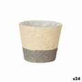 Miniatyrbillede 1 af 2: Urtepotte Ibergarden 86439 Grå Natur Tov Plastik 15 x 15 x 14 cm (24 enheder)
