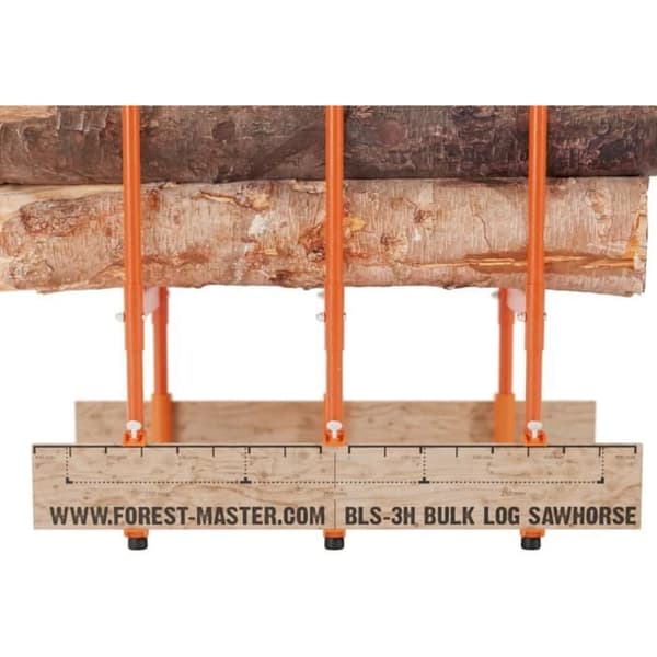 Barkrass för ved - FOREST MASTER - BLS-3H - Kapacitet 250 kg - Säker design - Tillverkning i Storbritannien