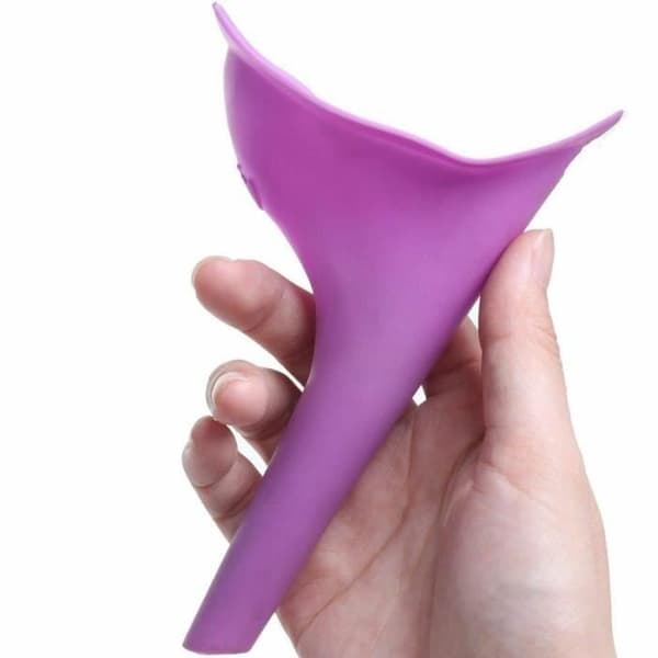 Urinal för kvinnor på språng stående - MAVURA - EasyPee - Hygienisk och hållbar silikon