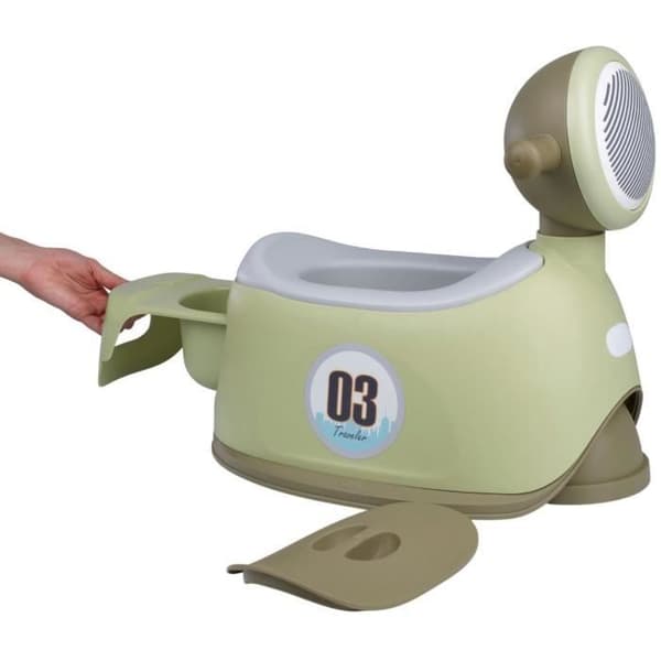Lekfull potta - THERMOBABY - Skoter - Avtagbar skål
