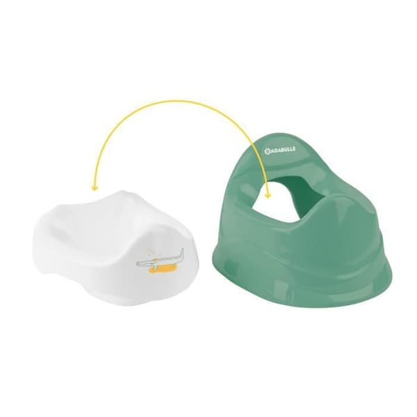 Badabulle Lärgryta med avtagbar skål, Halkfri, Ergonomisk sits