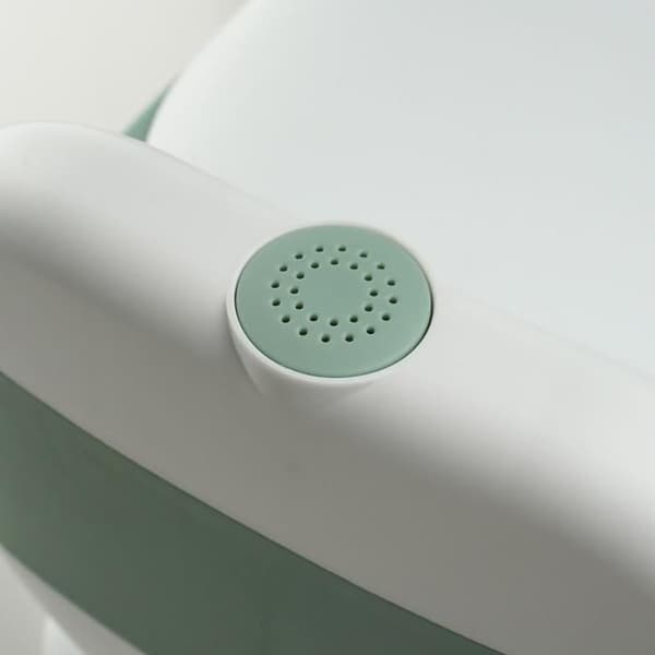 Minitoalett - THERMOBABY - Sage Green - Bekväm med spolljud