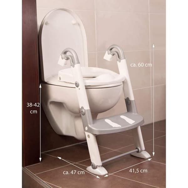 Rotho Babydesign KidsKit Toalettränare 3-i-1, från 18 till 36 månader, Mått (vikt): 41,5 x 25 x 67 cm