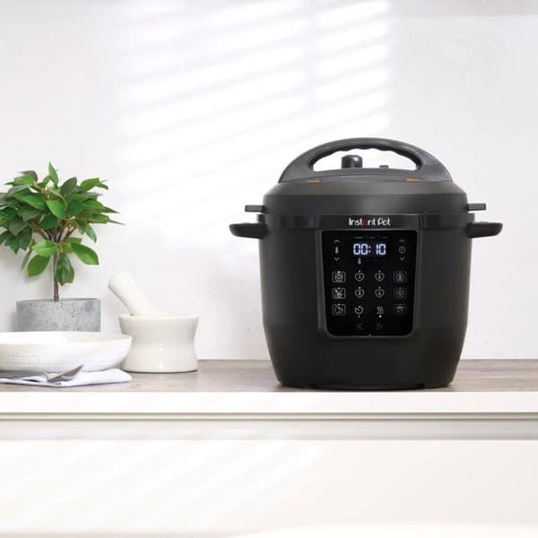 Multicooker 5,7L - INSTANT - Elektrisk tryckkokare - Rostfritt stål - 7 funktioner - Svart