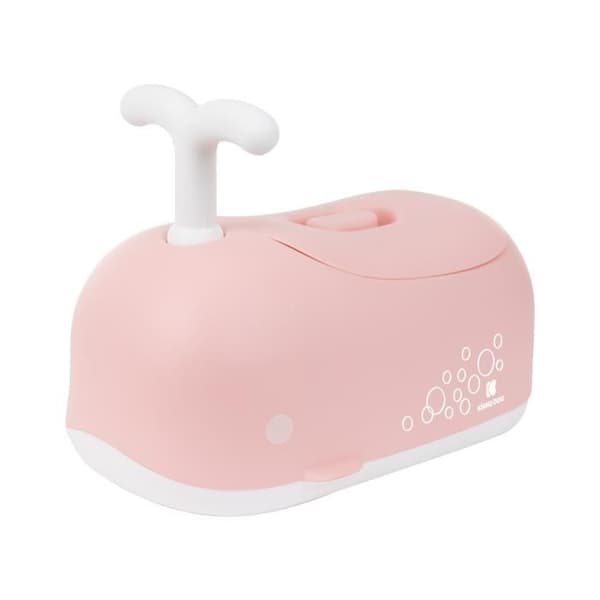 Kikkaboo Pot Baleine Avtagbar Behållare Lock Halkfri Bas Handtag [Rosa]