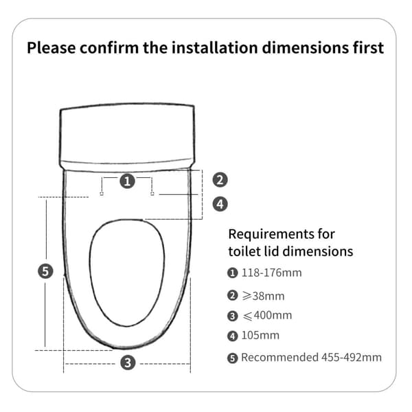 Älykäs WC-istuimen kansi, älykäs lämmitys, yövalo-ominaisuus,Eu plug in Finnish is "Eu-plugi".