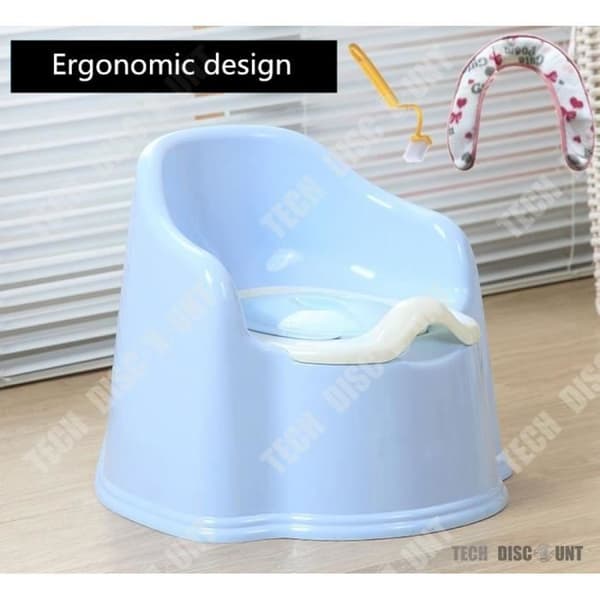 TD® potta barntoalett resa pojke flicka elefant transport hygien renlighet baby mjuk bärbar ergonomisk pedagogisk billig