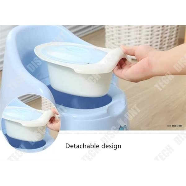 TD® potta barntoalett resa pojke flicka elefant transport hygien renlighet baby mjuk bärbar ergonomisk pedagogisk billig
