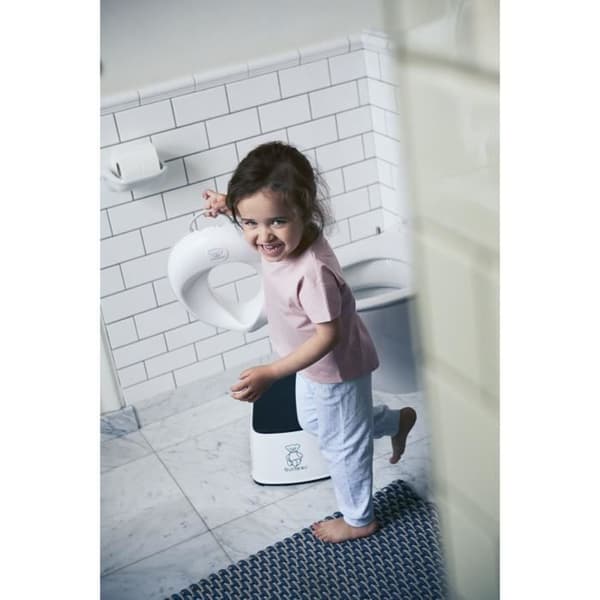 BABYBJORN Toalettsits Vit/Grå