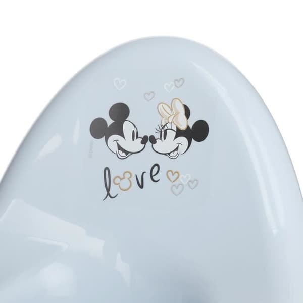 Ergonomisk och halkfri babyträningspotta - Millo Bébé - Disney Musse - Blå