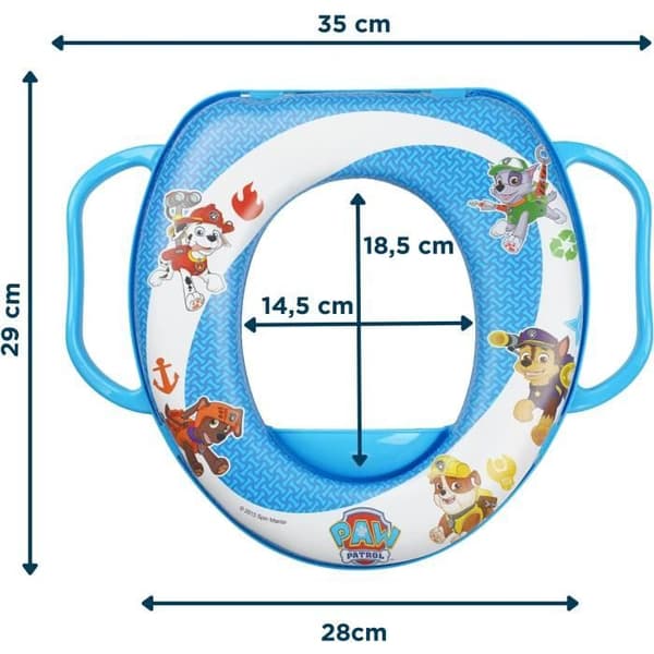 WC-istuimen pienennys - THERMOBABY - Mukavuus kahvoilla - Ryhmä Hau