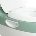 Miniatyrbild 2 av 6: Minitoalett - THERMOBABY - Sage Green - Bekväm med spolljud