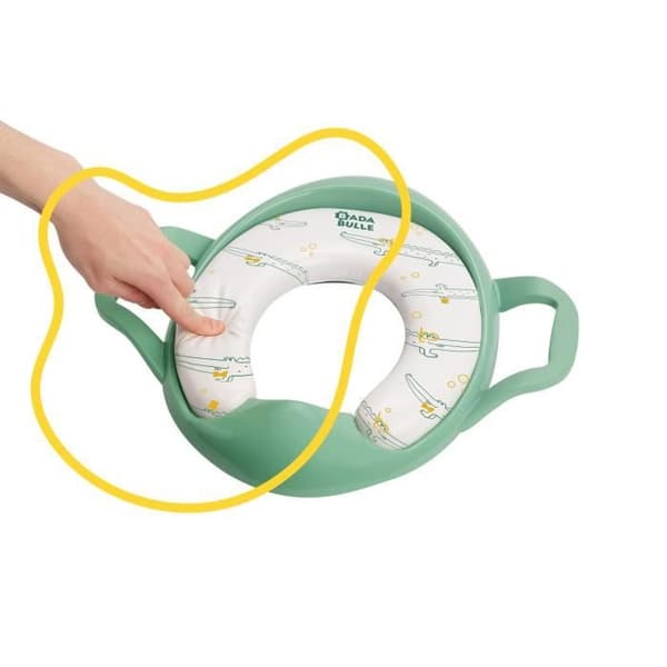 Badabulle Comfort WC-alennusventtiili kahvoilla, liukumaton ja yleiskäyttöinen