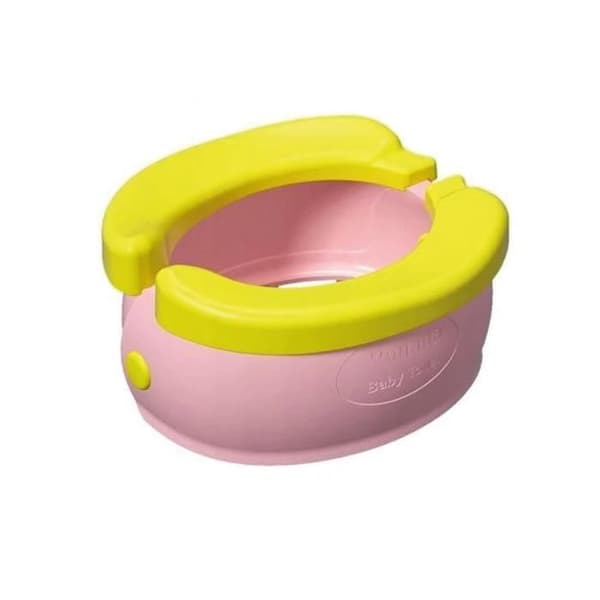 Primabobo Mini toalett Banane - Fällbar och perfekt pott för resor - rosa
