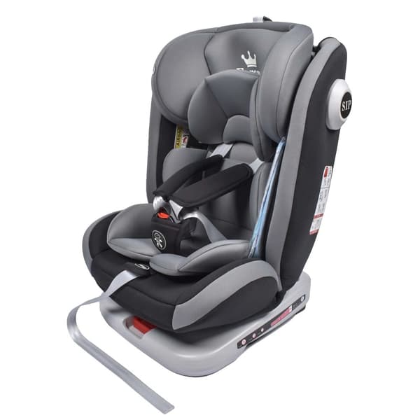 Børnesæde til bil, 360° rotation, ISOFIX-installation, justerbar rygvinkel