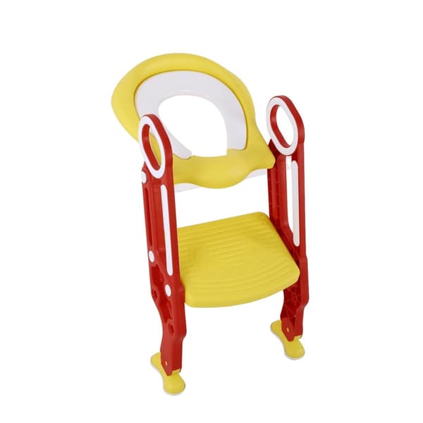 Baby Toiletstige Stole, Justerbar Højde, Sikkerhedshåndtag,A