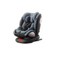 Miniatyrbillede 1 af 2: Isofix Babyautostol, 360° Rotation, 15-36 kg Vægtområde,C007-GRÅ
