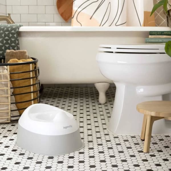 INGENUITY Potträningssits med avtagbar skål, halkfri, ergonomisk sits