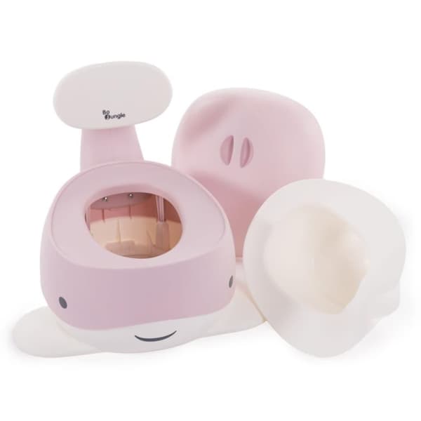 Bo Jungle B-Whale potta pastellrosa