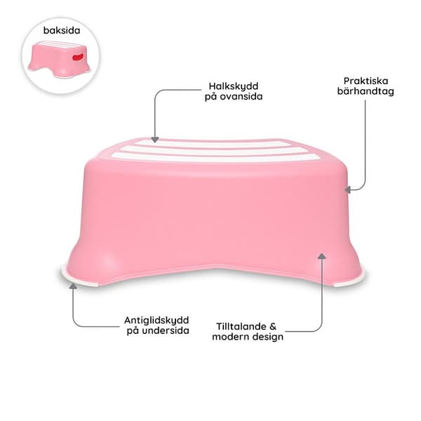 Badrumspall Barn Pastellrosa My Carry Potty