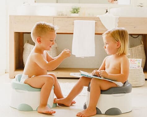 Bumbo Step N Potty - skammelpotte, skifergrå