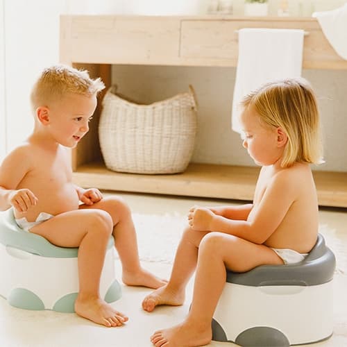 Bumbo Step N Potty - skammelpotte, skifergrå
