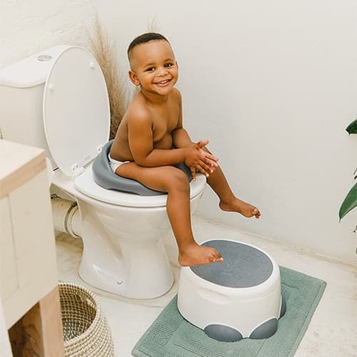 Bumbo Step N Potty - skammelpotte, skifergrå
