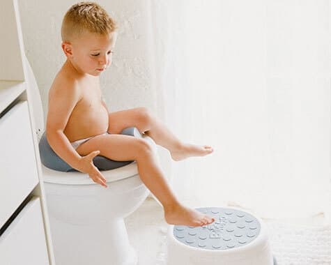 Bumbo Step N Potty - skammelpotte, skifergrå