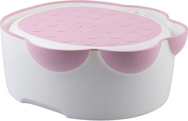 Bumbo Step N Potty - potta med stegpall, Rosa