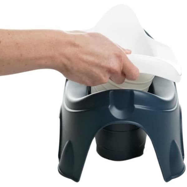 Potta - THERMOBABY - IDEO - Sininen - Irrotettavalla kulholla, ergonominen ja kestävä