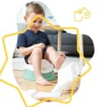 Miniatyrbild 2 av 5: Badabulle Lärpotta med Avtagbar Skål. Halkfri. Ergonomisk Sits