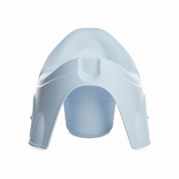 Potta - THERMOBABY - INITIO - Blå Blomma - Utan skål, ergonomisk och bekväm