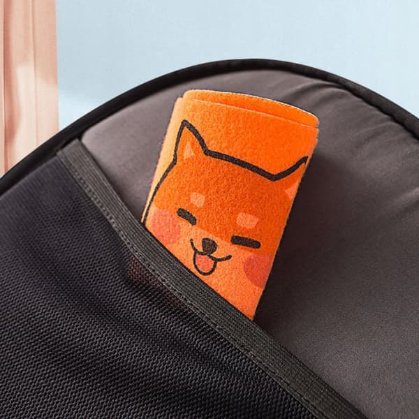TOALETTSITSÖVERDRAG Barntoalett Shiba