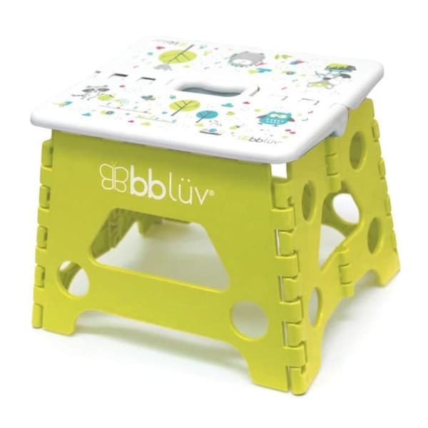 Bblüv Stëp Lime vikbar stegpall - Jane - Unisex - 18 månader - Grön - BPA-fri plast