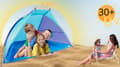 Miniatyrbillede 4 af 11: STRANDTELT TURIST STRANDSKÆRM UV30+