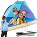 Miniatyrbillede 1 af 11: STRANDTELT TURIST STRANDSKÆRM UV30+