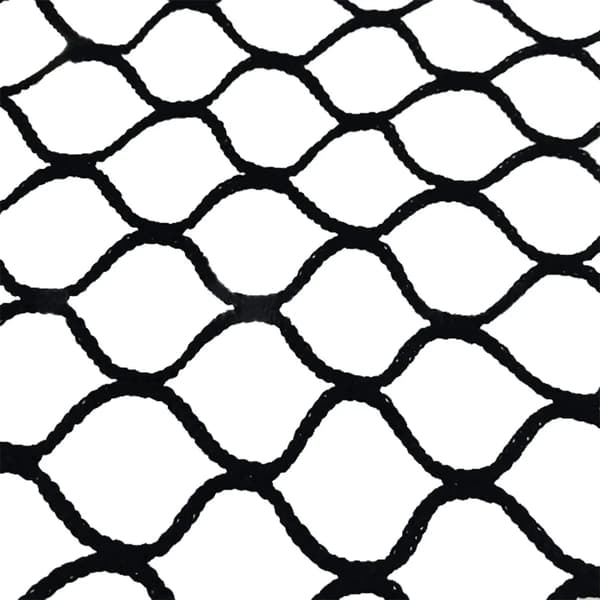 Golftræningsnet, kraftigt HDPE-materiale, 10 fod x 10 fod størrelse,sort