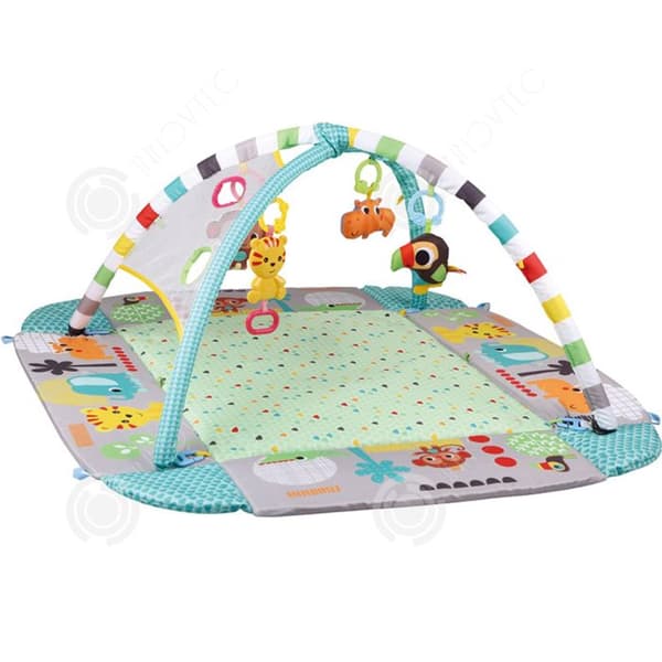 INN Babys gymmatta Material persikohud Funktion musikalisk Stimulera babys motoriska och intellektuella utveckling Lekmatta