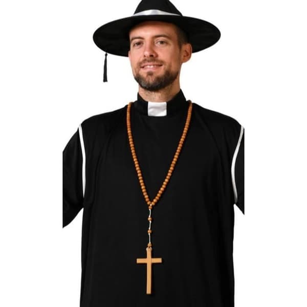 Religiös radband - ANGEL TOMAS - One size - Svart - Vuxen - Blandat
