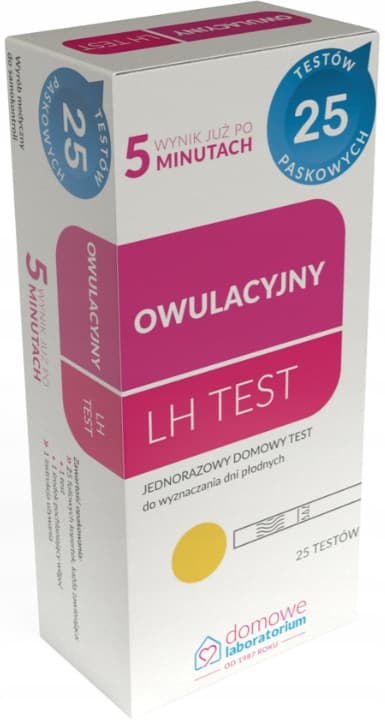 LH-ovulaatiotestiliuska Kotilaboratorio 25 testiä