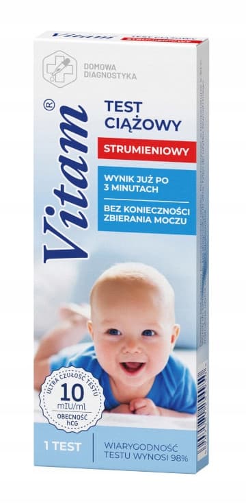 Vitam-raskaustesti Stream 1 kpl